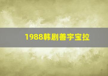 1988韩剧善宇宝拉