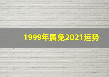 1999年属兔2021运势