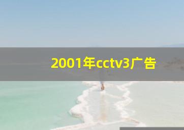 2001年cctv3广告