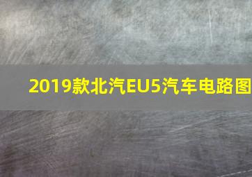 2019款北汽EU5汽车电路图