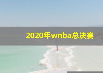 2020年wnba总决赛