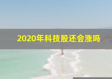 2020年科技股还会涨吗