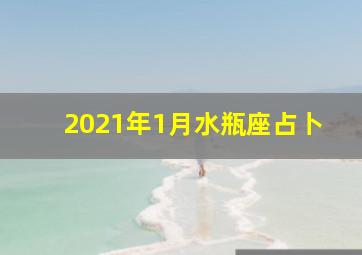 2021年1月水瓶座占卜