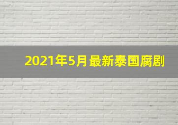 2021年5月最新泰国腐剧