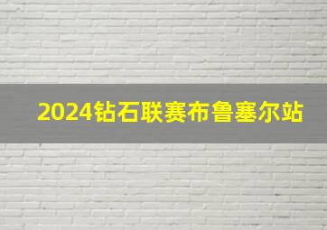 2024钻石联赛布鲁塞尔站