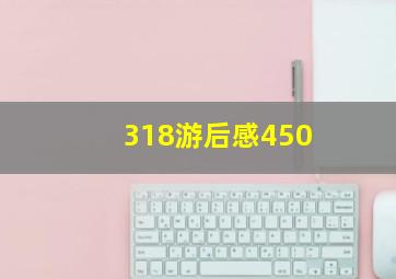 318游后感450