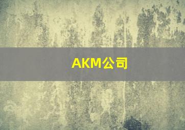 AKM公司