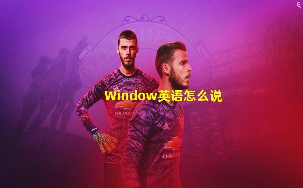 Window英语怎么说