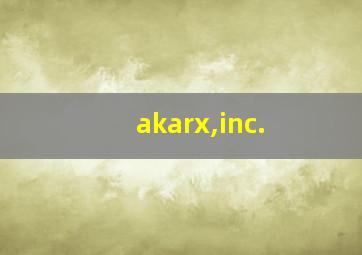 akarx,inc.