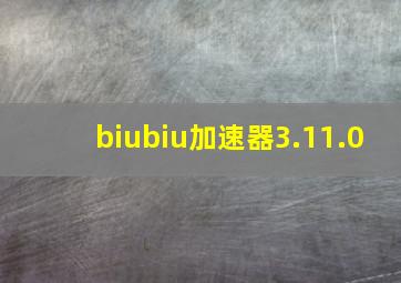 biubiu加速器3.11.0