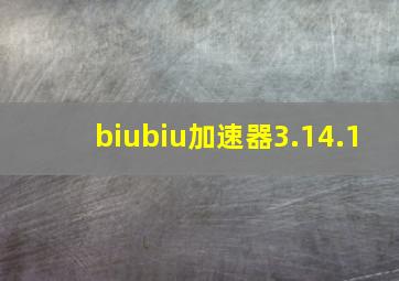 biubiu加速器3.14.1