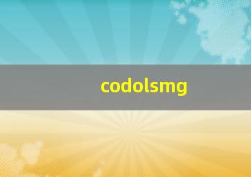 codolsmg