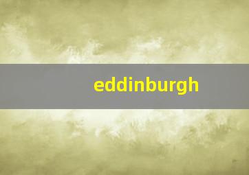 eddinburgh