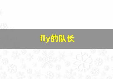 fly的队长