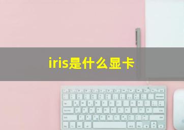 iris是什么显卡