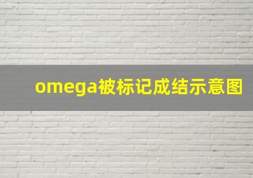 omega被标记成结示意图