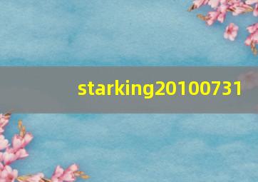 starking20100731