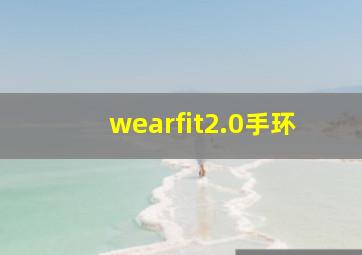 wearfit2.0手环