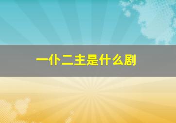 一仆二主是什么剧