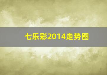 七乐彩2014走势图