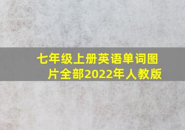 七年级上册英语单词图片全部2022年人教版