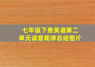 七年级下册英语第二单元读音规律总结图片