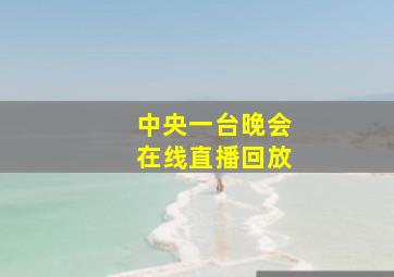 中央一台晚会在线直播回放