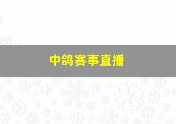 中鸽赛事直播