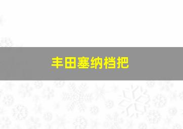 丰田塞纳档把