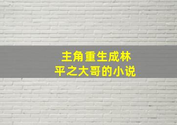 主角重生成林平之大哥的小说