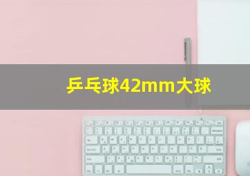 乒乓球42mm大球