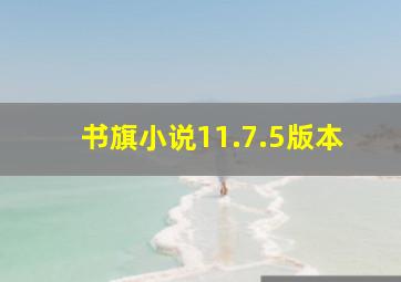 书旗小说11.7.5版本