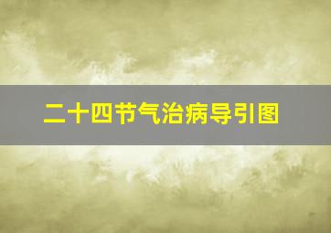 二十四节气治病导引图