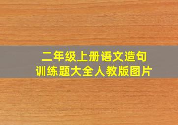 二年级上册语文造句训练题大全人教版图片