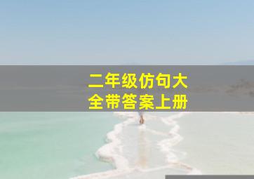 二年级仿句大全带答案上册