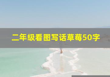 二年级看图写话草莓50字