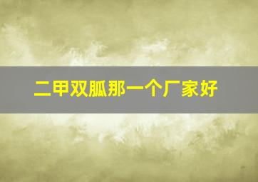 二甲双胍那一个厂家好