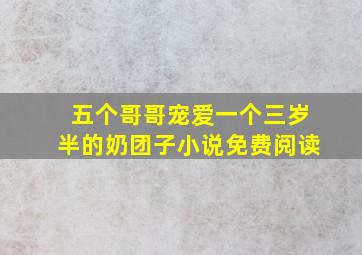 五个哥哥宠爱一个三岁半的奶团子小说免费阅读