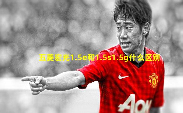 五菱宏光1.5e和1.5s1.5g什么区别