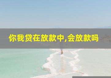 你我贷在放款中,会放款吗