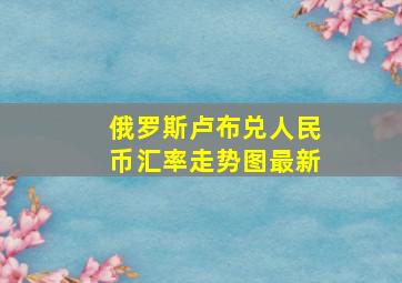 俄罗斯卢布兑人民币汇率走势图最新