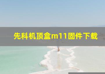 先科机顶盒m11固件下载