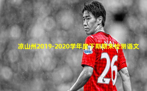 凉山州2019-2020学年度下期期末检测语文