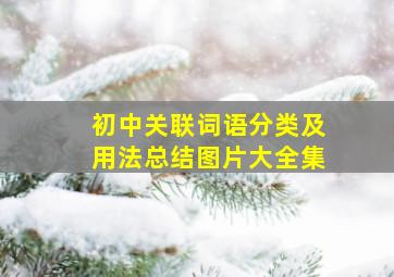 初中关联词语分类及用法总结图片大全集