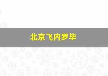 北京飞内罗毕