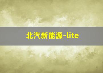 北汽新能源-lite