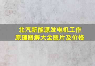 北汽新能源发电机工作原理图解大全图片及价格