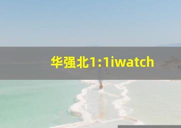 华强北1:1iwatch