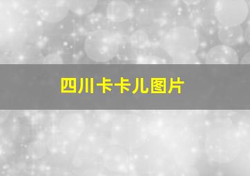 四川卡卡儿图片