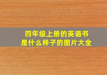 四年级上册的英语书是什么样子的图片大全